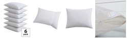 Fresh Ideas Master Block Easy Care Pillow Protectors, 6-Pack
